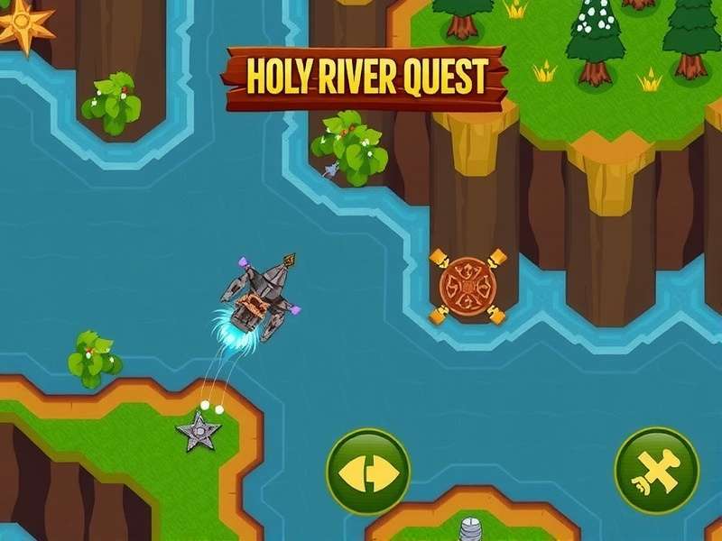 Holy River Quest Game Screenshot